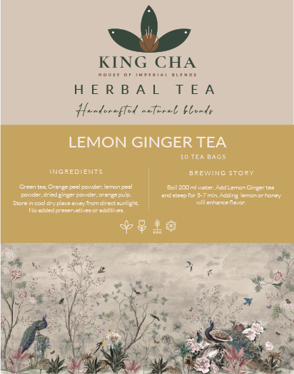 King Cha Lemon Ginger Tea