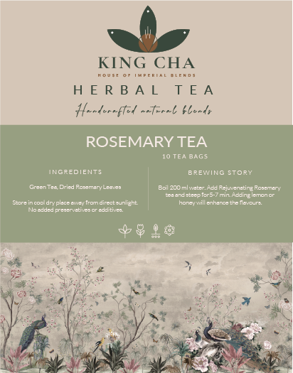 King Cha Rejuvenating Rosemary Tea