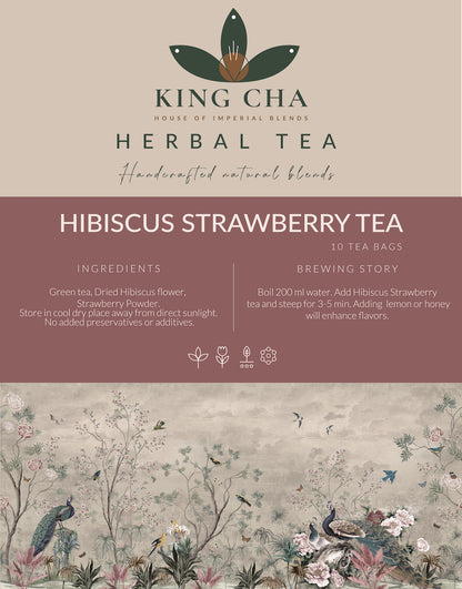 King Cha Hibiscus Strawberry Tea